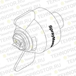 Форсунка, Ultra Low Drift Air,.15usgpm,.6 Lpm PSULDQ20015 