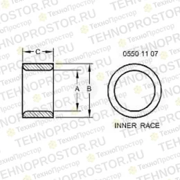 Дорожка подшипника, Bearing Race, Inner Ring R172173 
