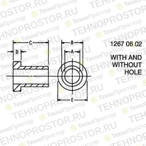 Втулка, Bushing, Hinge R210256 
