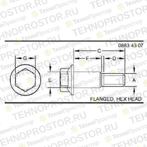 Болт, Bolt, Shoulder R259541 