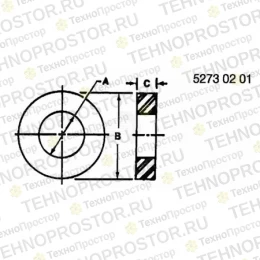 Защитное кольцо, Back-up Ring R40922 