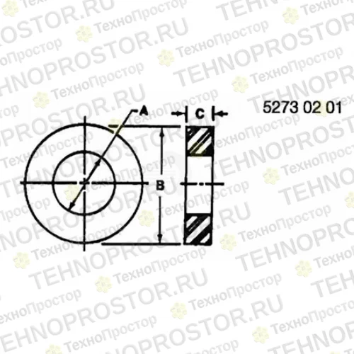 Защитное кольцо, Back-up Ring R40922 