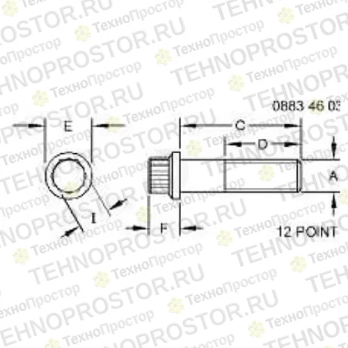 Винт, Screw, Connecting Rod, Vis De Biell R501124 