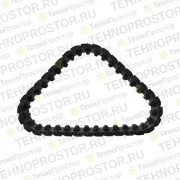 Резиновый ремень трака, Rubber Track Belt, 18in, F9x, Front R571655 