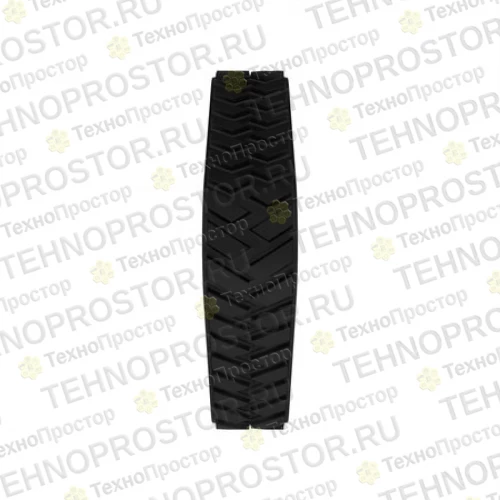 Резиновый ремень трака, Rubber Track Belt, 18in, F9x, Front R571655 
