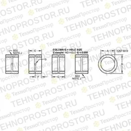 Втулка, Bushing, 44.73 X 55.08 - 66 R89940 