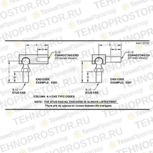 Конец попер. рулев. тяги, End, Tie Rod, Assembly RE12326 