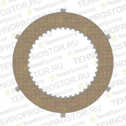 Тормозной диск, Brake Disk With Facings RE234261 