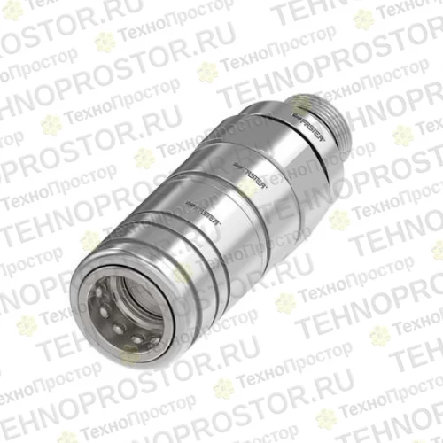 Быстросъемн. гидр. муфта, Hyd. Quick-connect Coupler, W/ O-ri RE255758 