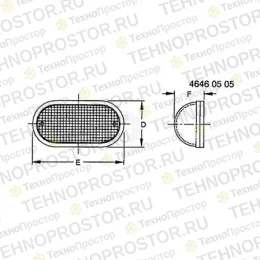 Задний огонь, Tail Lamp, Right Side Asae/ece RE269644 