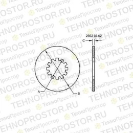 Дисковое орудие, Disk, With Facings RE294023 