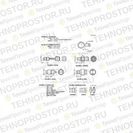 Датчик скор. вращ. кол., Wheel Speed Sensor, 36mm RE330846 