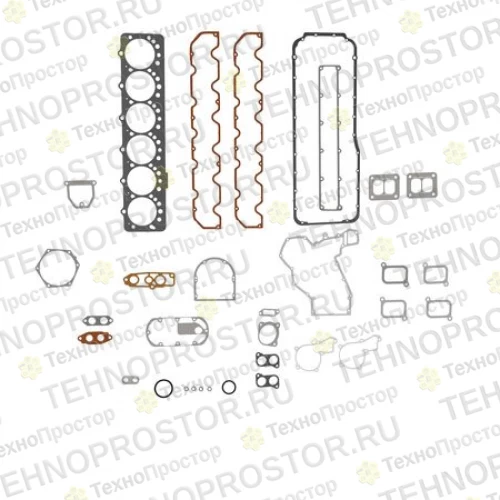 Комплект прокладок, Gasket Kit, Kit, Gasket, F/8.1l T1 RE527549 