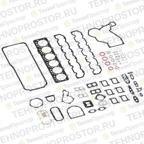 Комплект прокладок, Gasket Kit, F/8.1l T2 Engine Rebuil RE527551 
