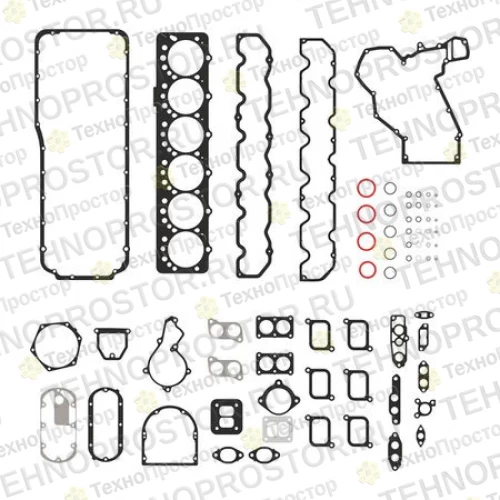 Комплект прокладок, Gasket Kit, F/8.1l T2 Engine Rebuil RE527551 