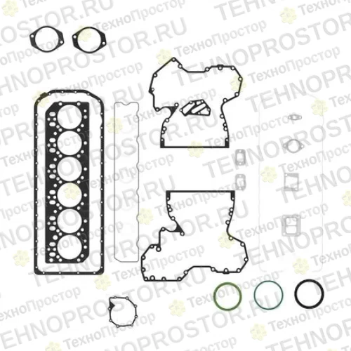 Комплект прокладок, Gasket Kit, Gasket Overhaul, 6 Cyl, RE532631 
