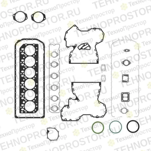 Комплект прокладок, Gasket Kit, Overhaul, 4 Cyl, Pt-e, RE532713 