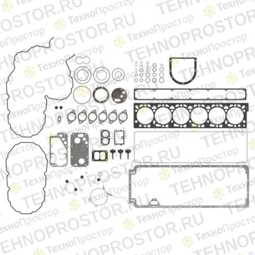 Комплект прокладок, Gasket Kit, Engine Rebuild RE535190 