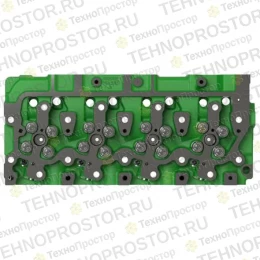 Головка блока цилиндров, Cylinder Head, With Valves RE553422