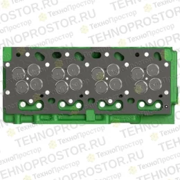 Головка блока цилиндров, Cylinder Head, With Valves RE553422