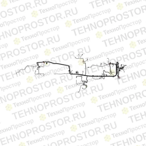 Жгут проводов шасси, Chassis Wiring Harness, Ft4, Ils, A RE586041 