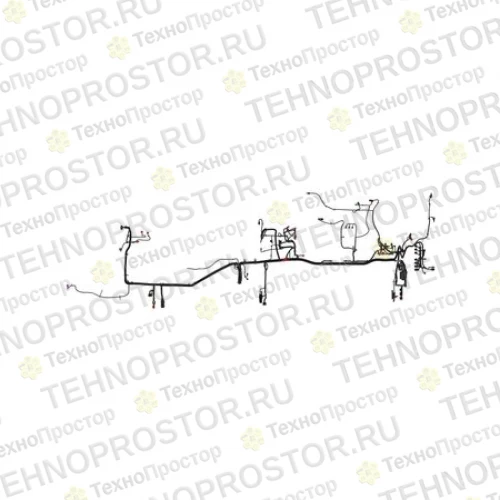 Жгут проводов шасси, Chassis Wiring Harness, Ft4, Ils, A RE586041 