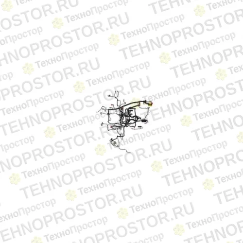 Жгут проводов шасси, Chassis Wiring Harness, Ft4, Ils, A RE586041 