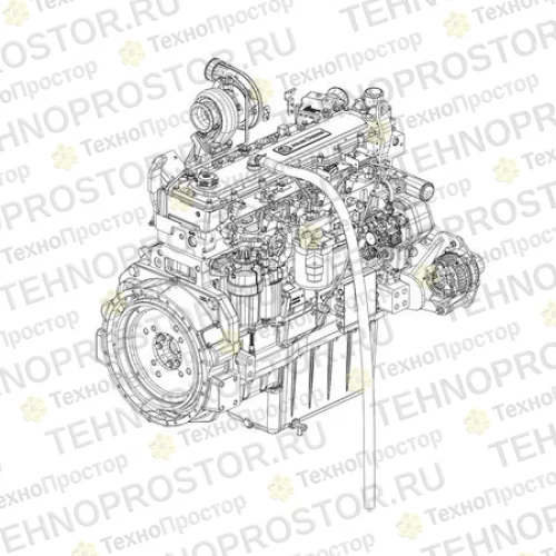 Дизельный двигатель, Diesel Eng 6135hh005,ft4 S680/s690, RG39601 