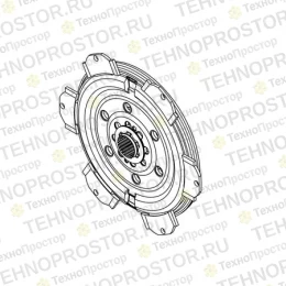 Демпфер крут. колебаний, Torsional Damper, Assembly SJ293168 
