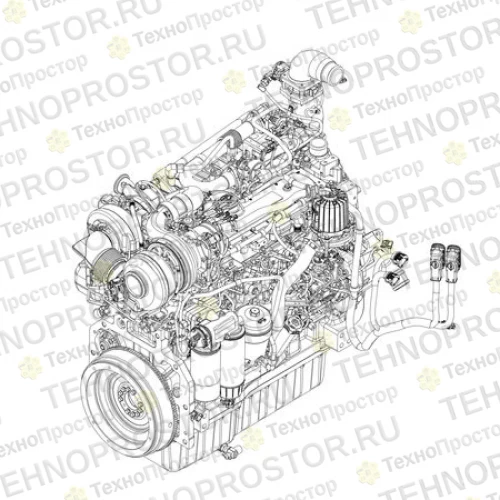 Дизельный двигатель, Diesel Engine, 6090hh028, Service, SZ10080 